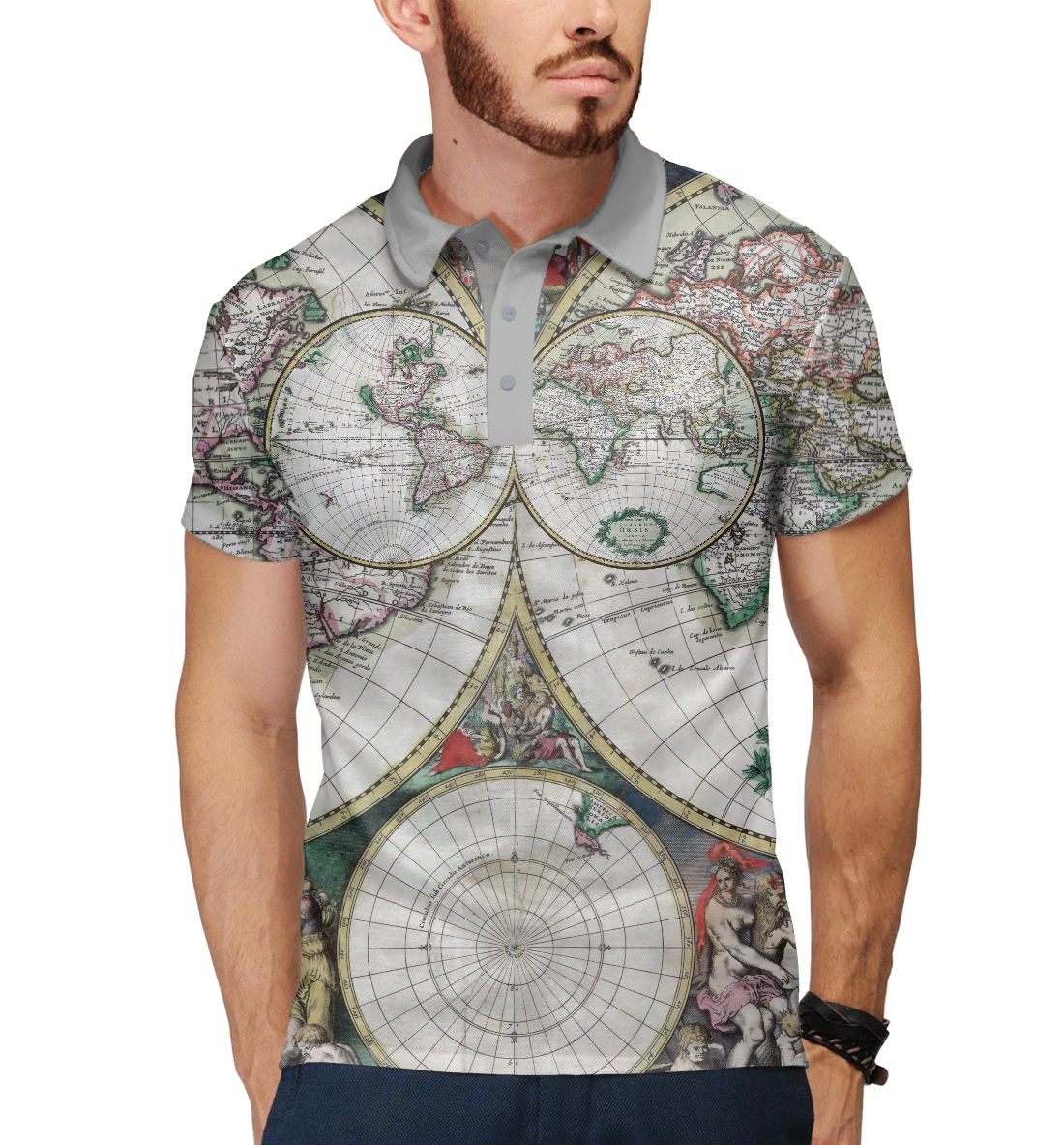 

Старинная карта мира