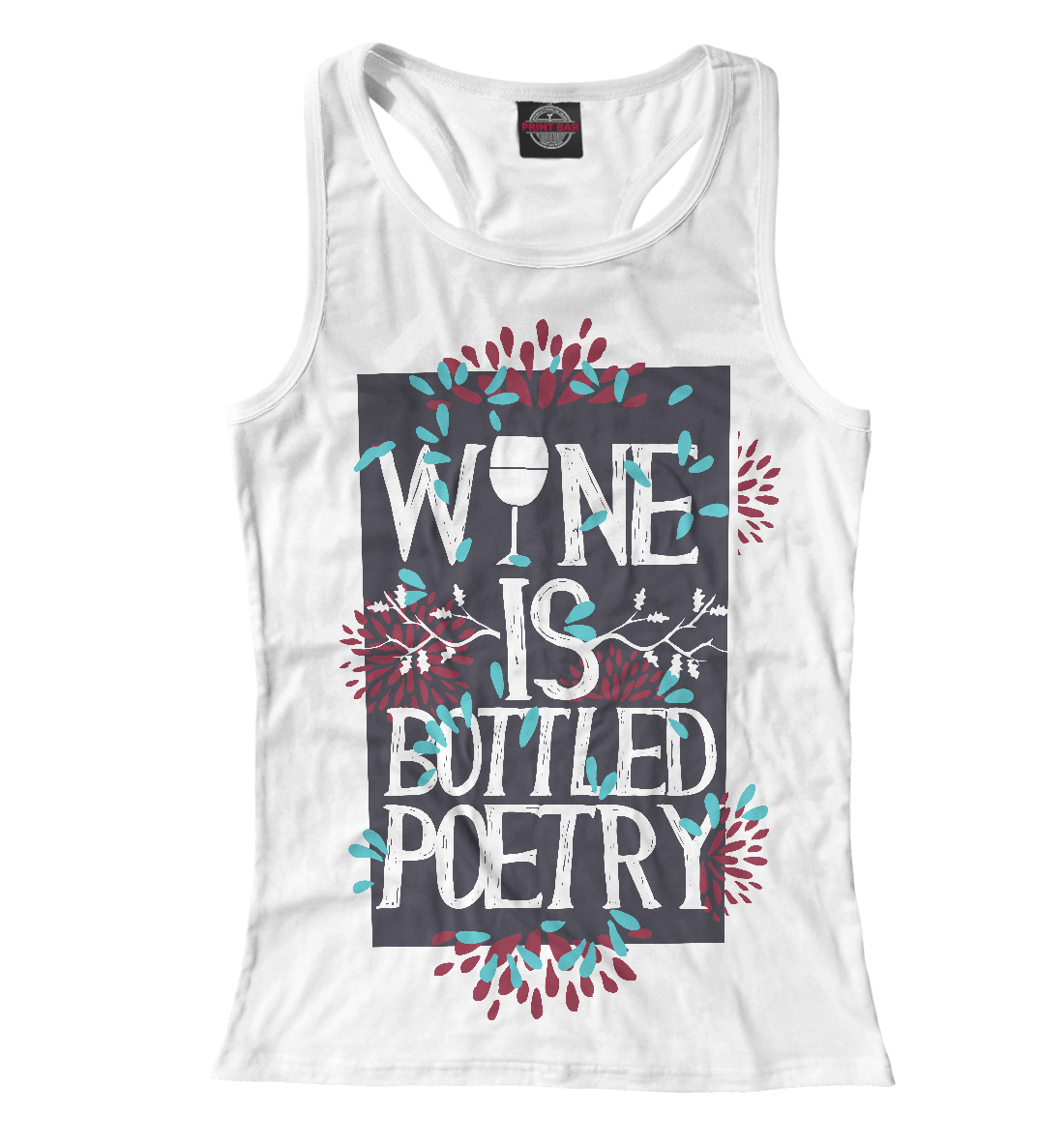 

Wine is bottled poerty