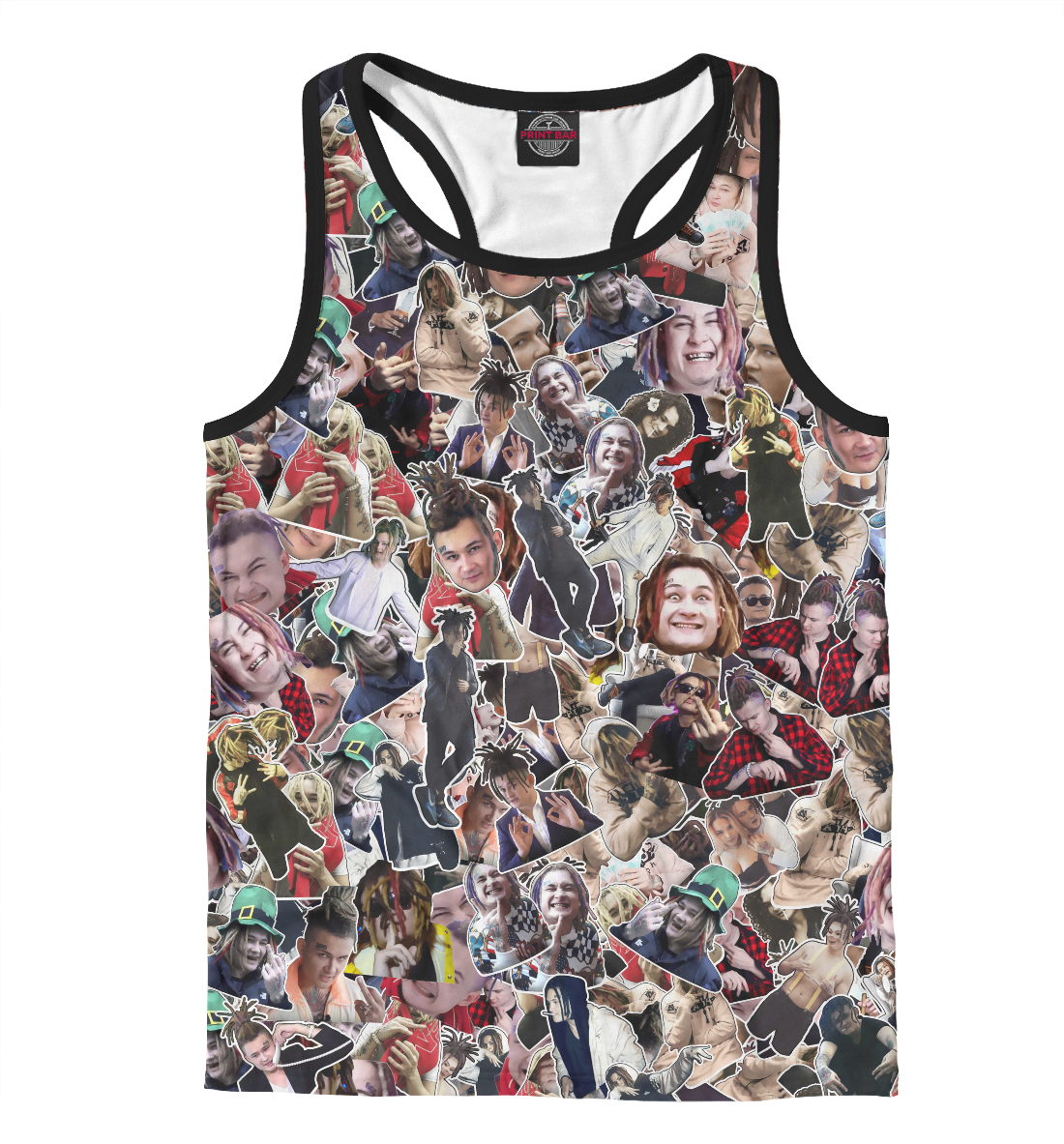 

Моргенштерн стикербомбинг