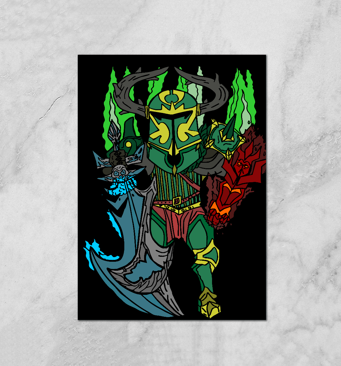 

Фан арт Wraith King