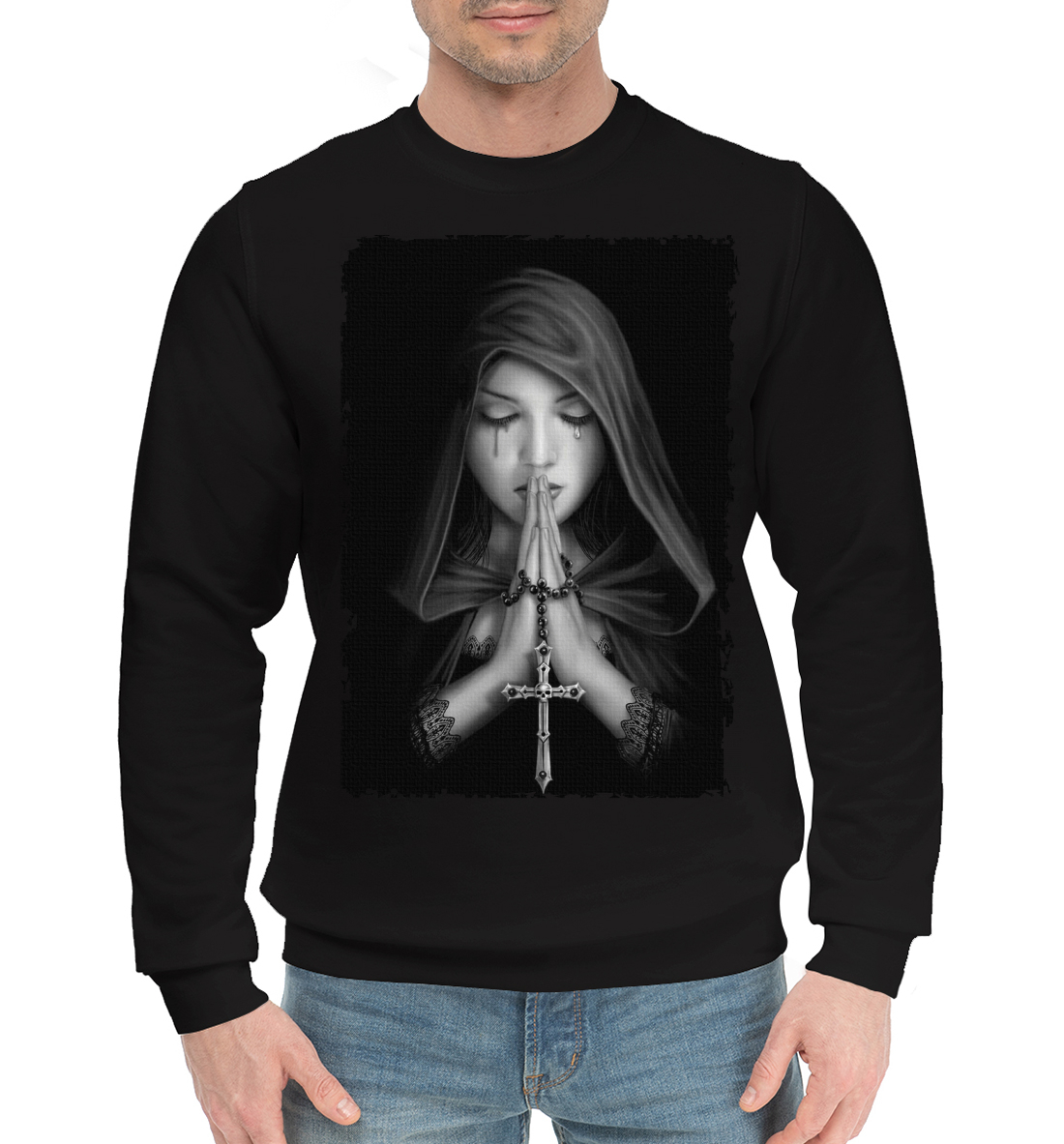 

Девушка молится