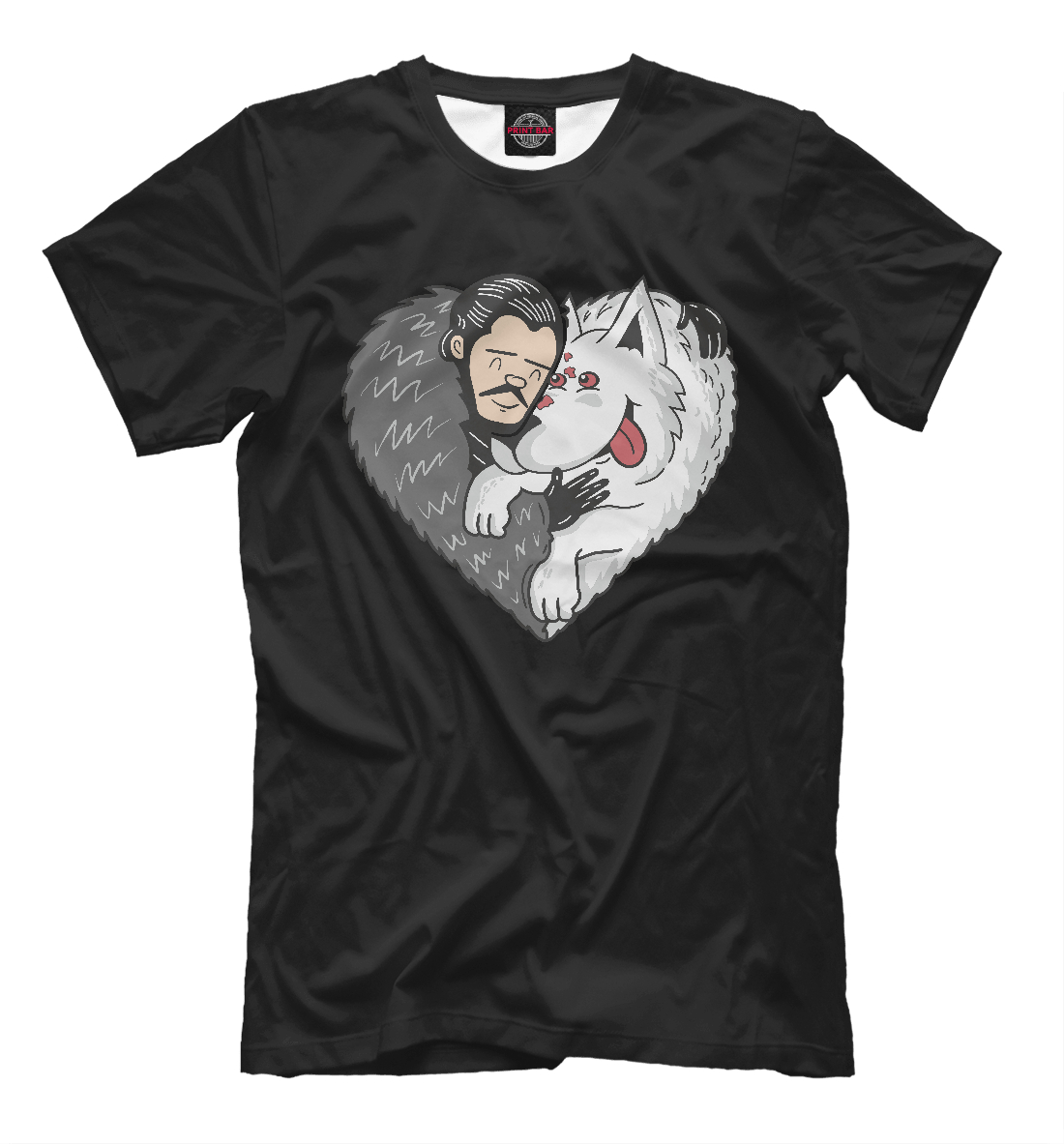 

Джон Сноу и белый волк