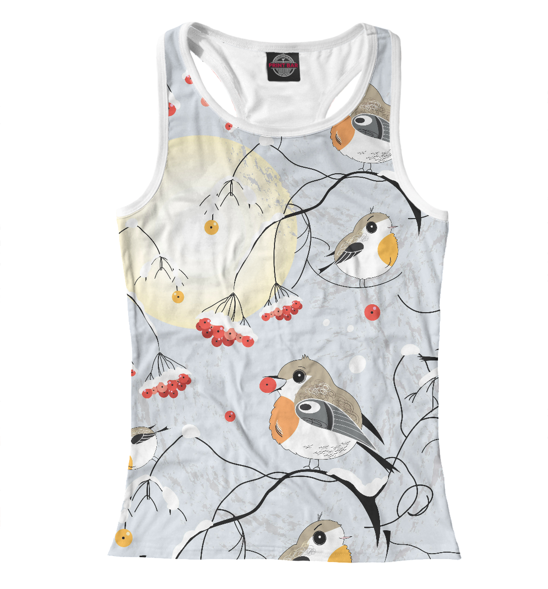 

Калина в снегу