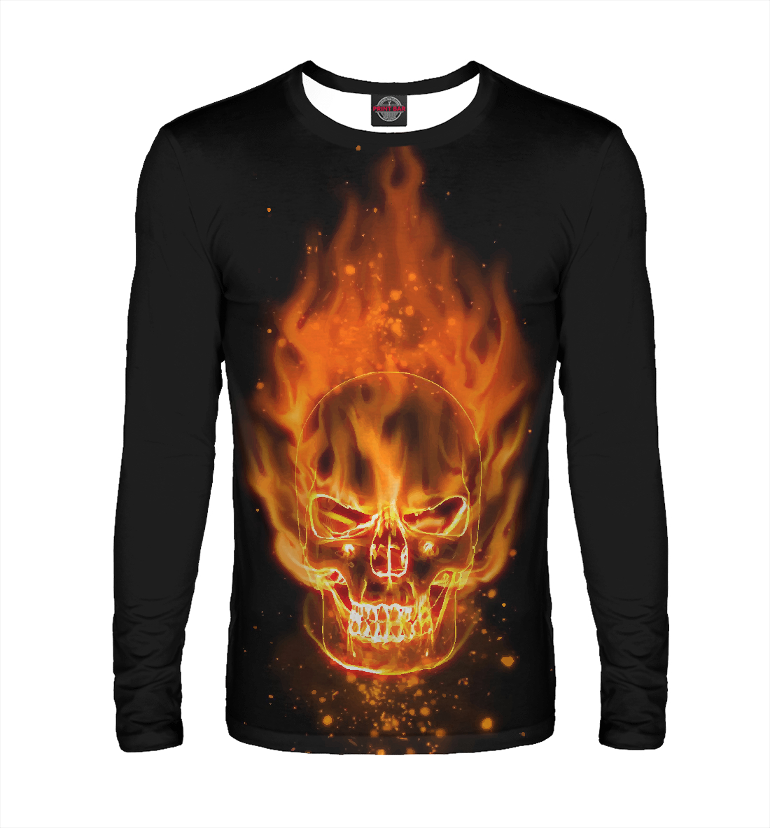 

Череп в огне