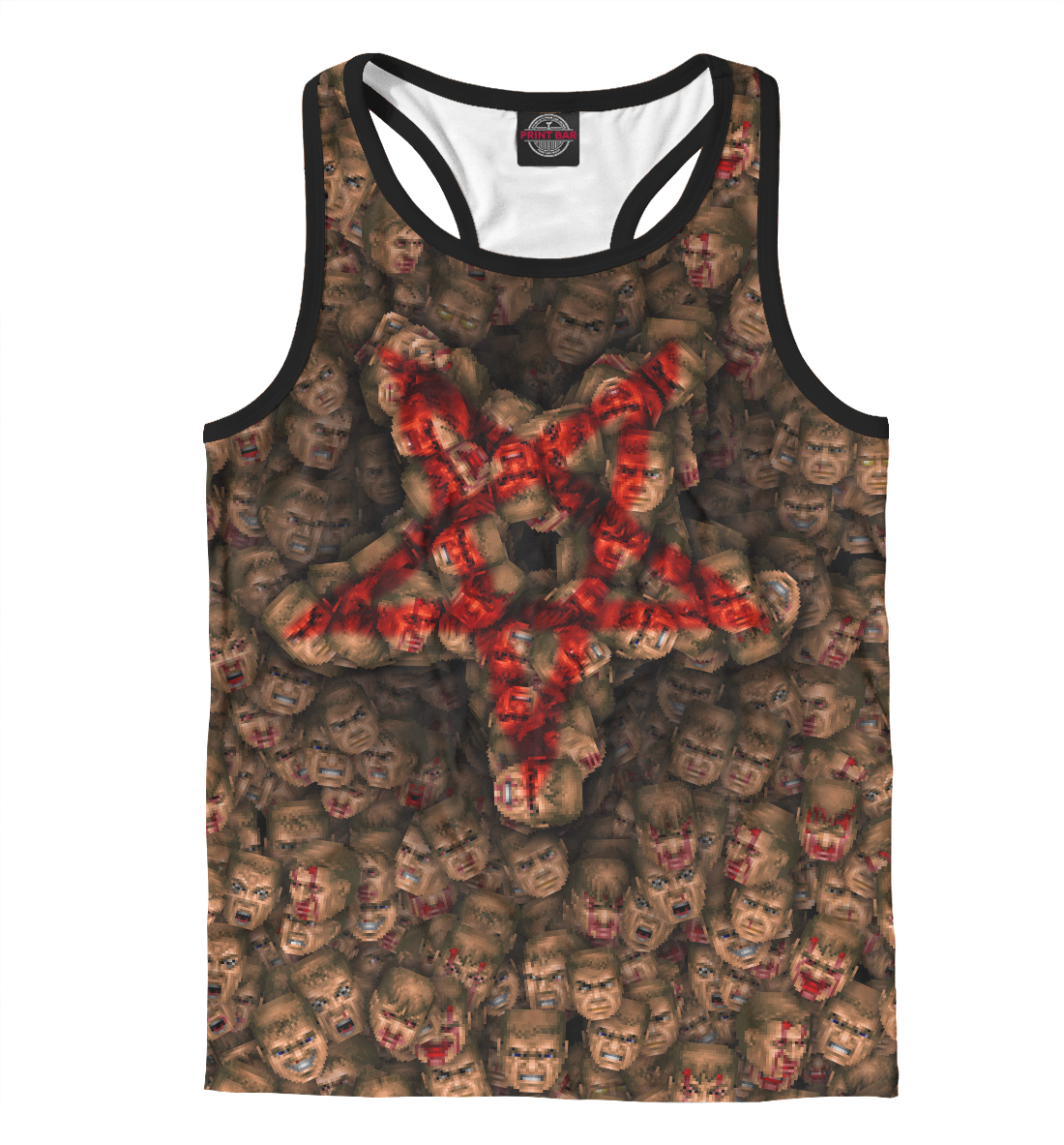 

Doom. Пентаграмма (pixel-art)