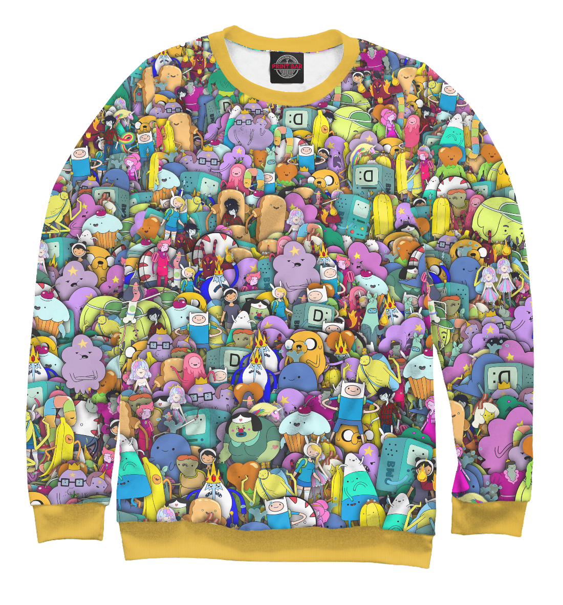 

Adventure Time. Стикербомбинг
