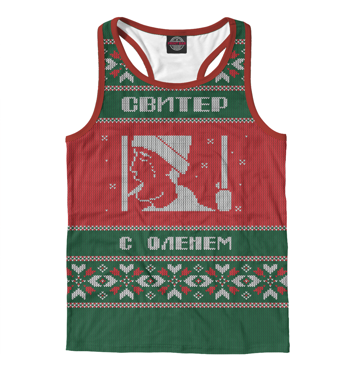 

Свитер с оленем