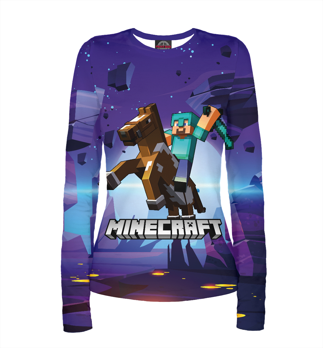 

МАЙНКРАФТ НА КОНЕ MINECRAFT