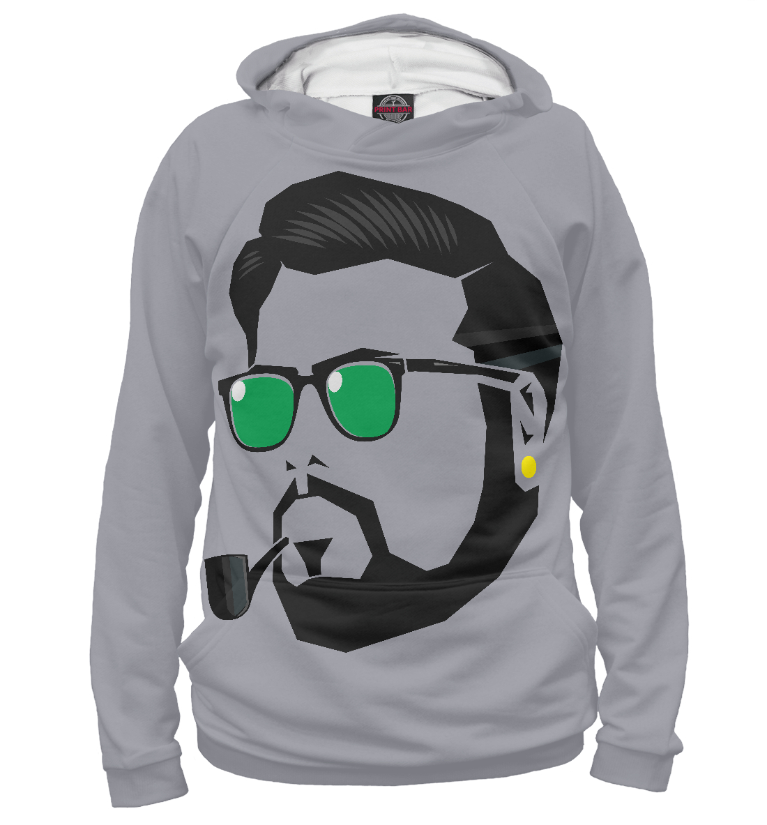 

Бородач с трубкой