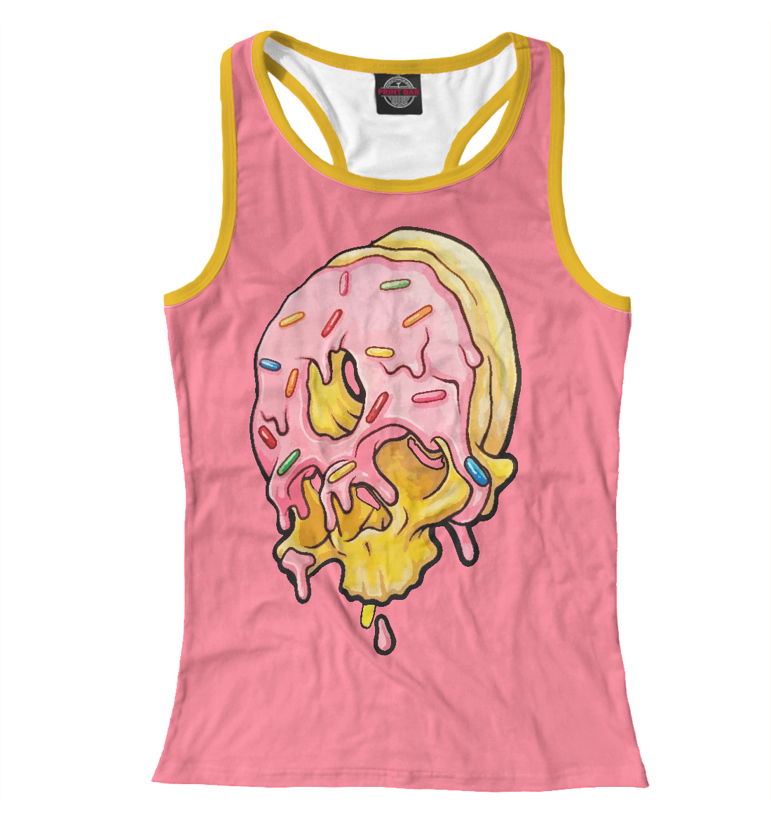 

Череп пончик