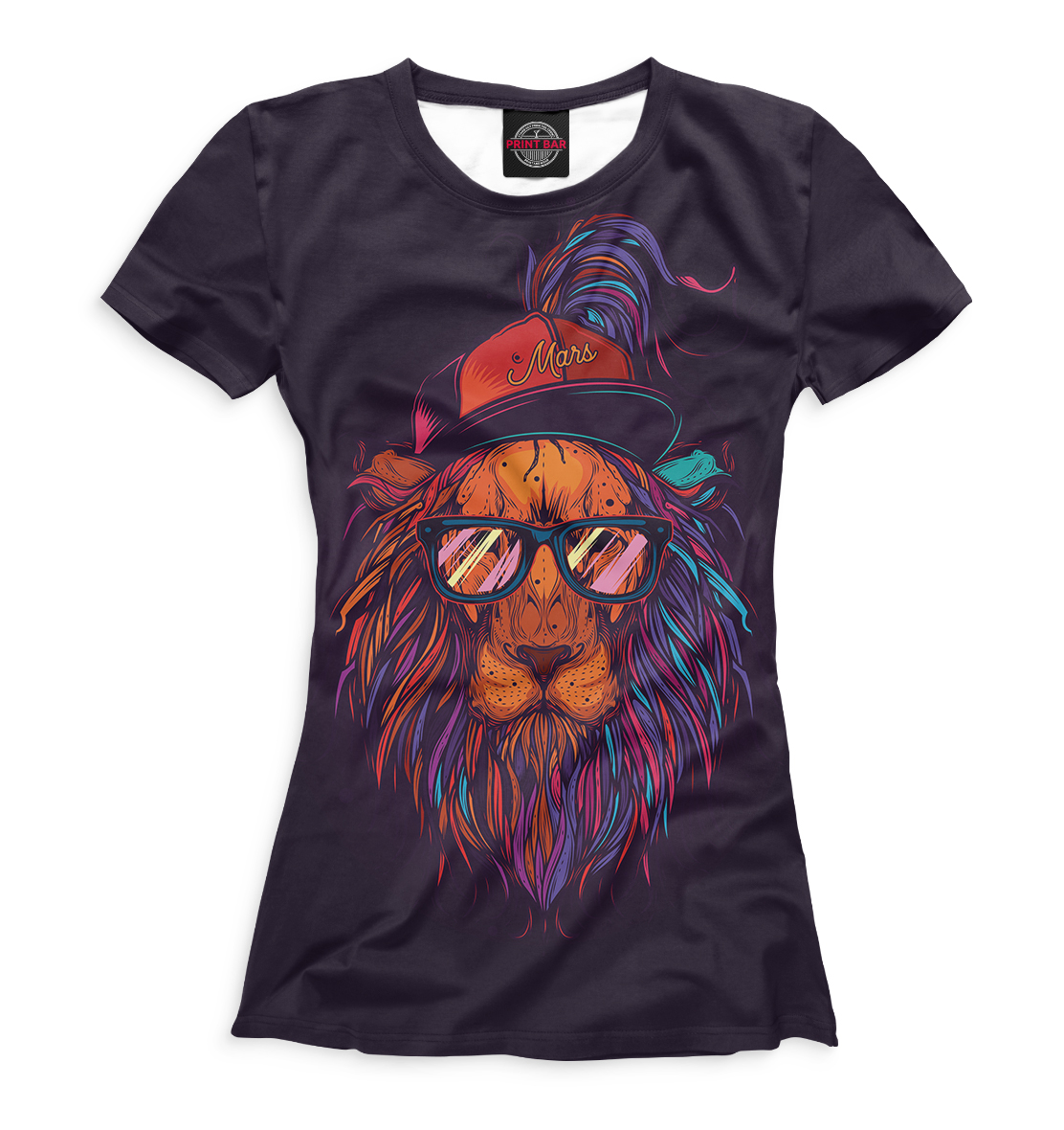 

Lion with glasses