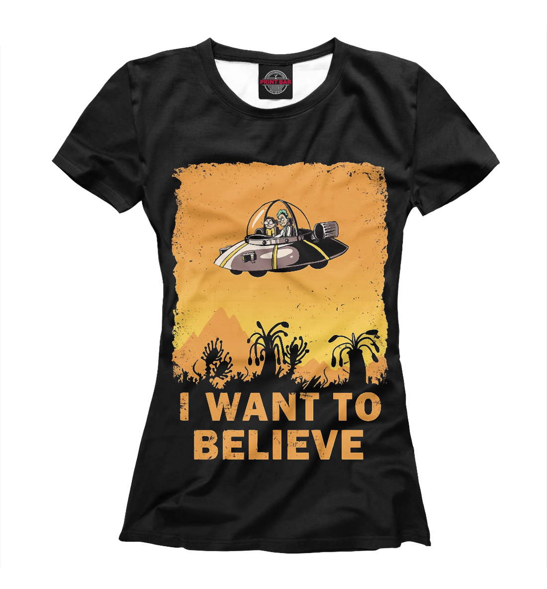 

Rick and Morty I Want To Believe