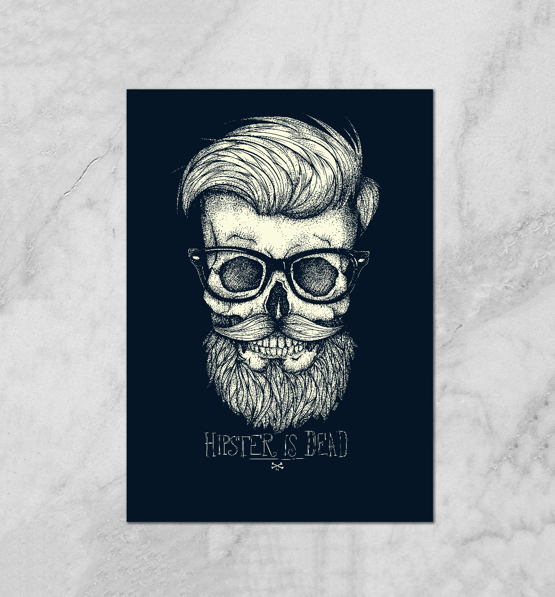 

Череп Хипстера