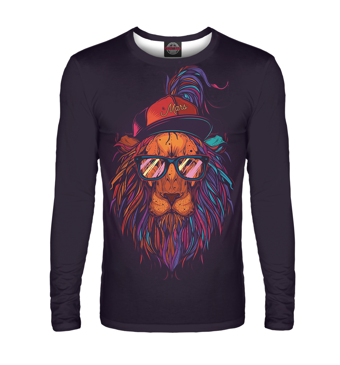 

Lion with glasses