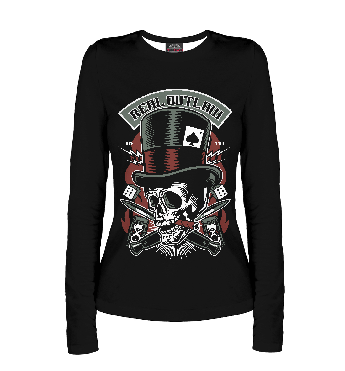

Real outlaw skull
