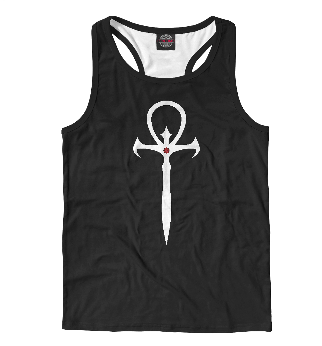 

Vampire ankh white