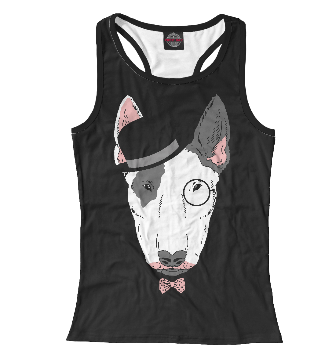 

Бультерьер в монокле