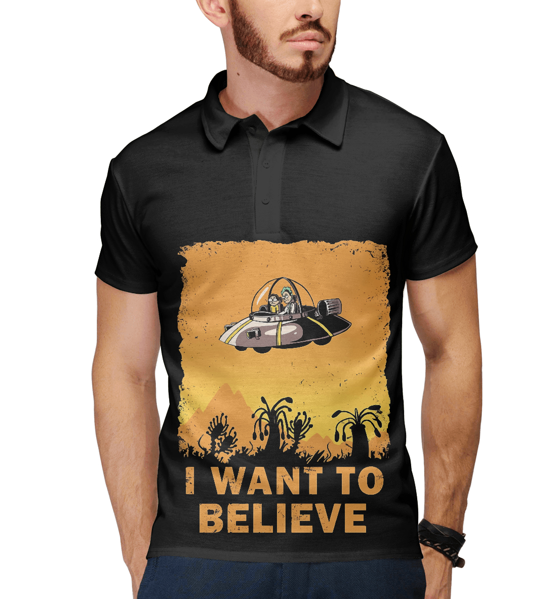 

Rick and Morty I Want To Believe