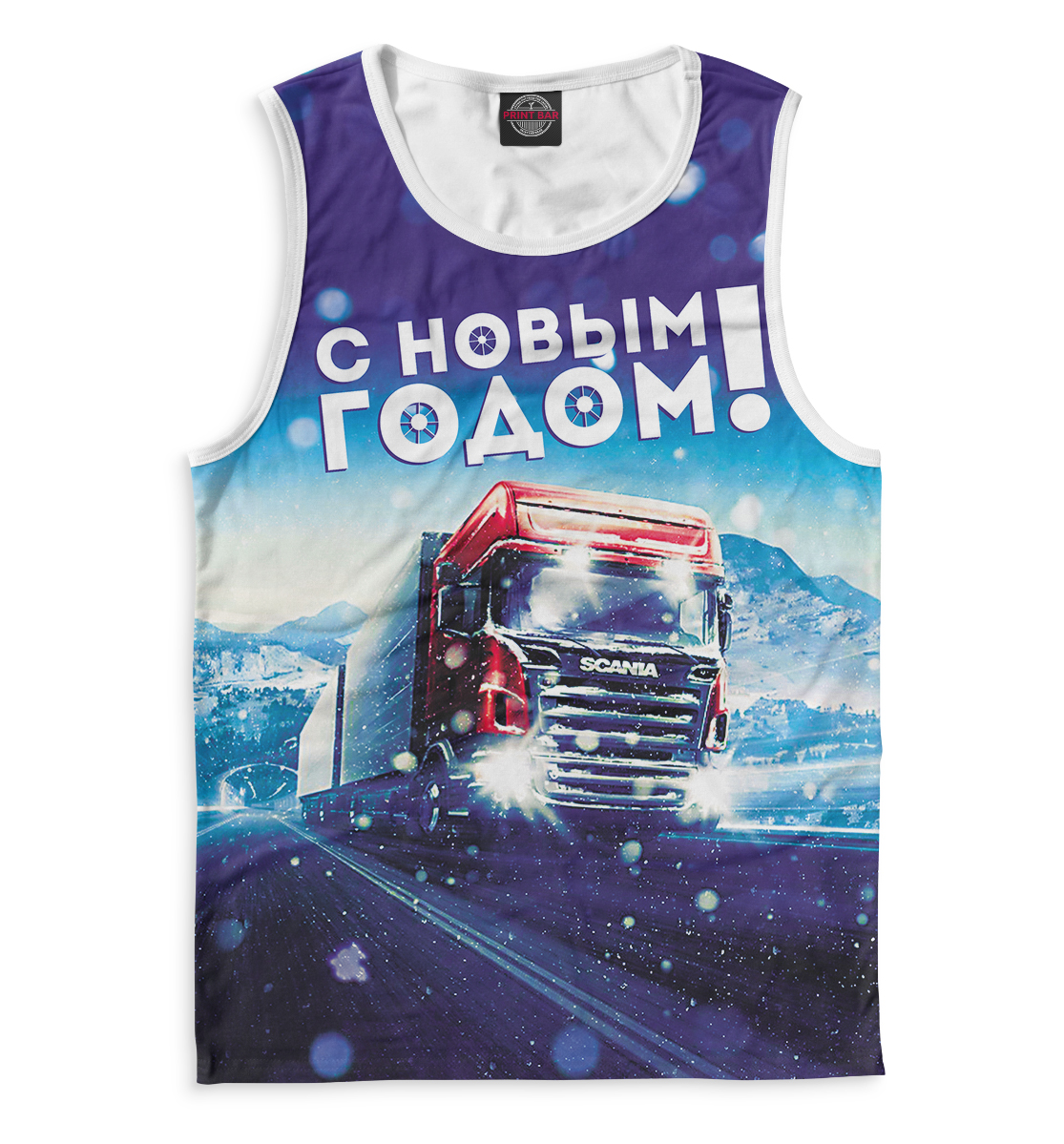 

Новогодняя SCANIA