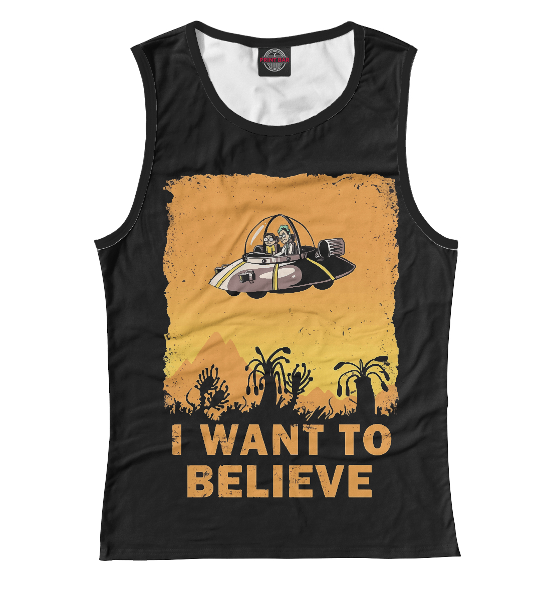 

Rick and Morty I Want To Believe