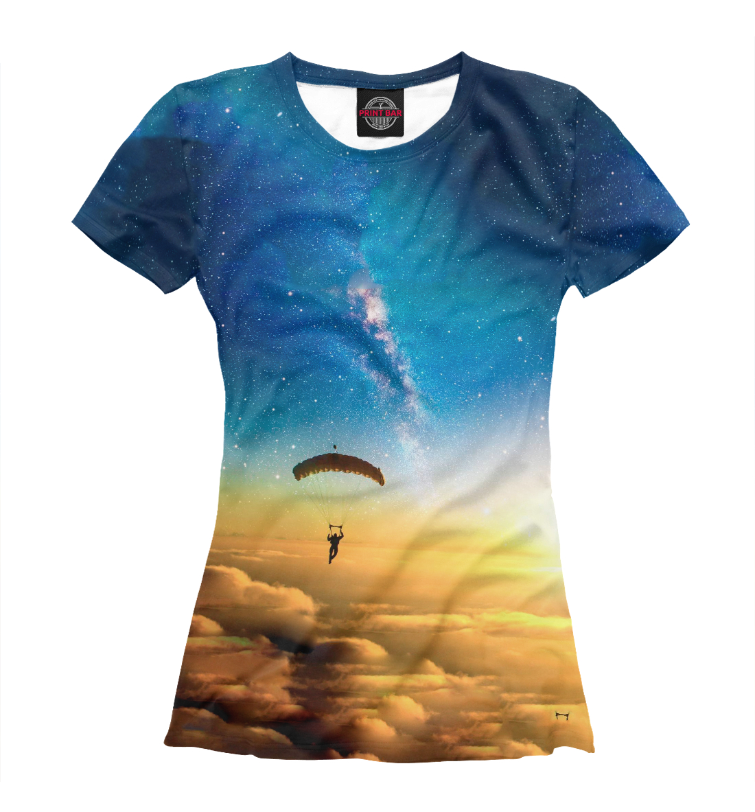 

Парашютист в космосе