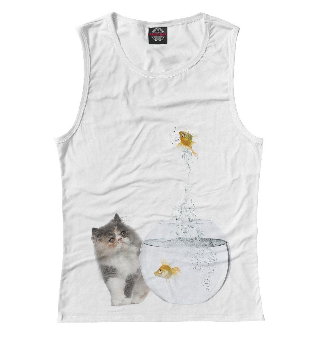 

Котик и рыбки