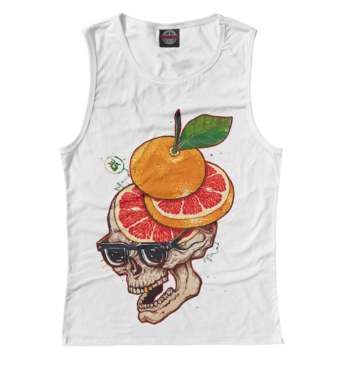 

Череп-апельсин