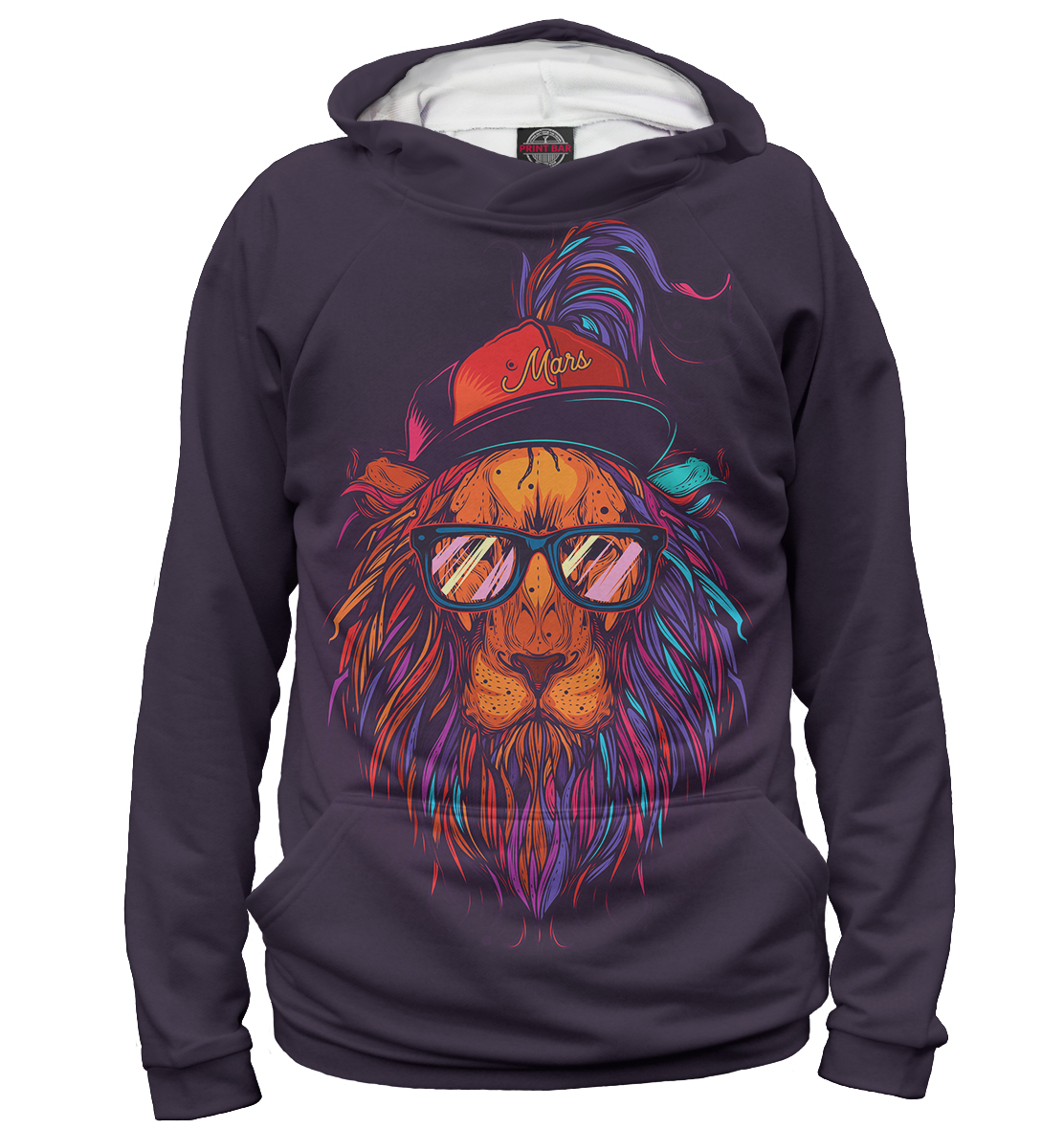 

Lion with glasses