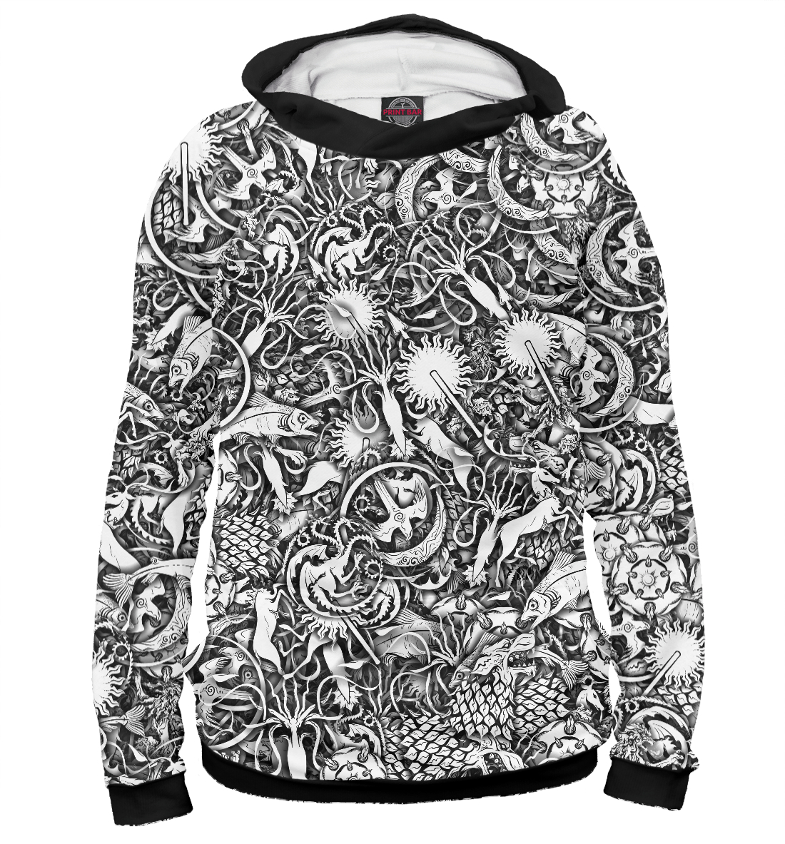 

Узор из гербов домов