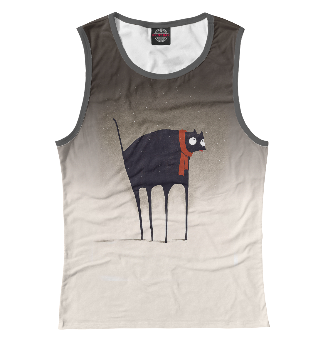 

Кот и снежинки