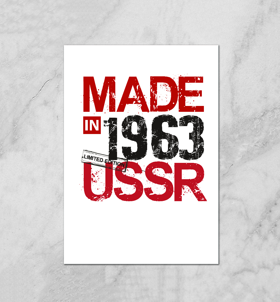 

Made in USSR 1963