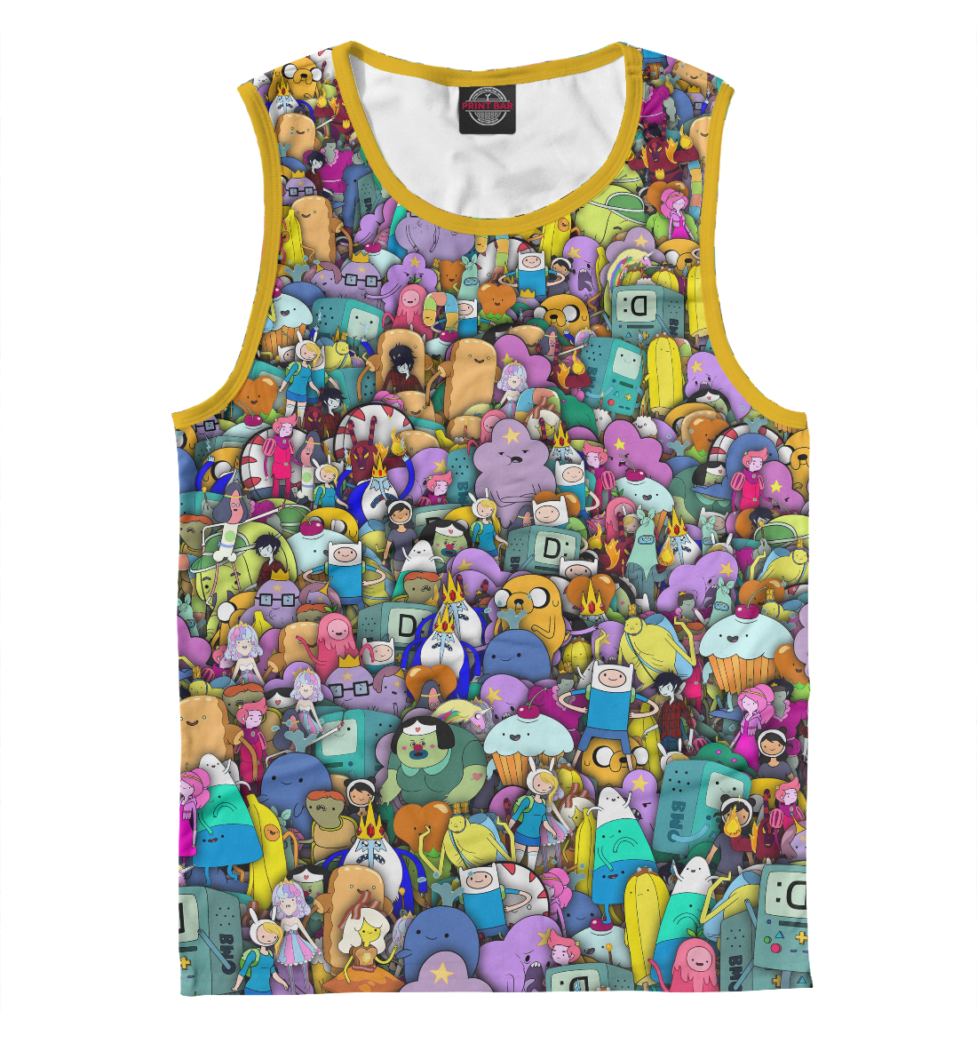 

Adventure Time. Стикербомбинг