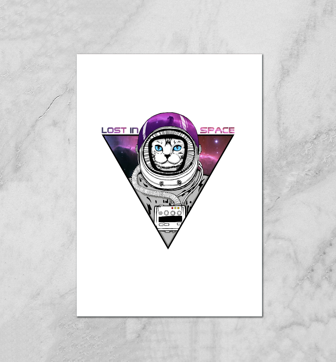 

Кот космонавт