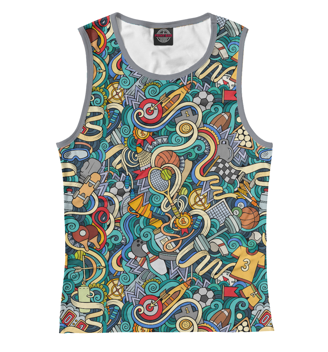 

Спортивный коллаж