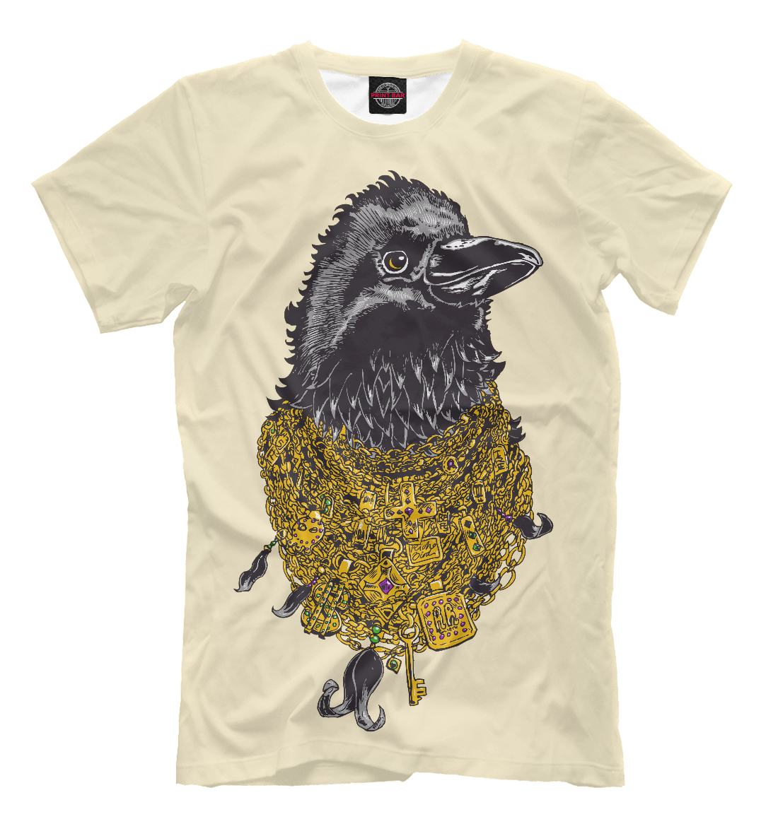 

Ворон в золоте