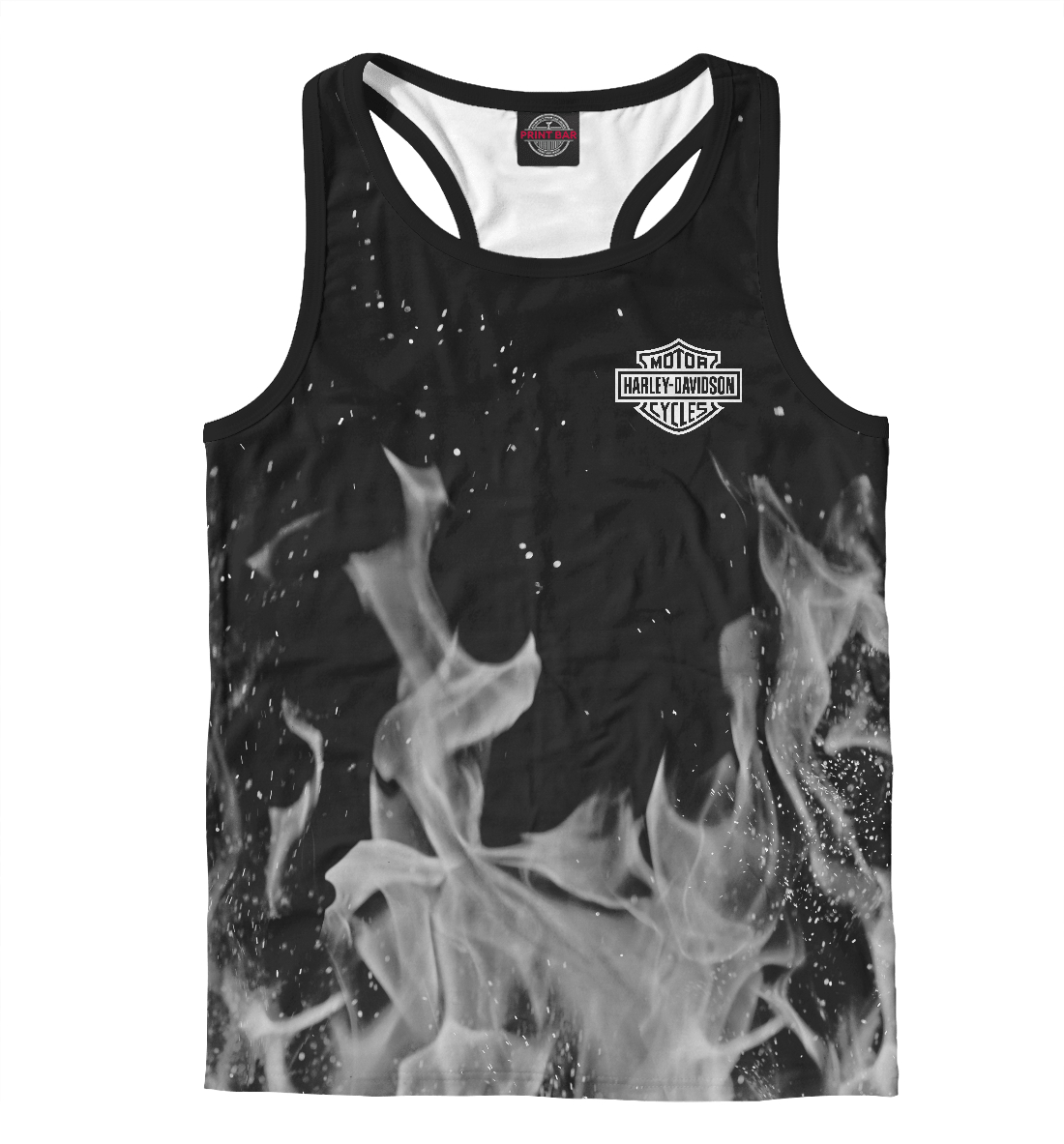 

Harley-Davidson grey fire