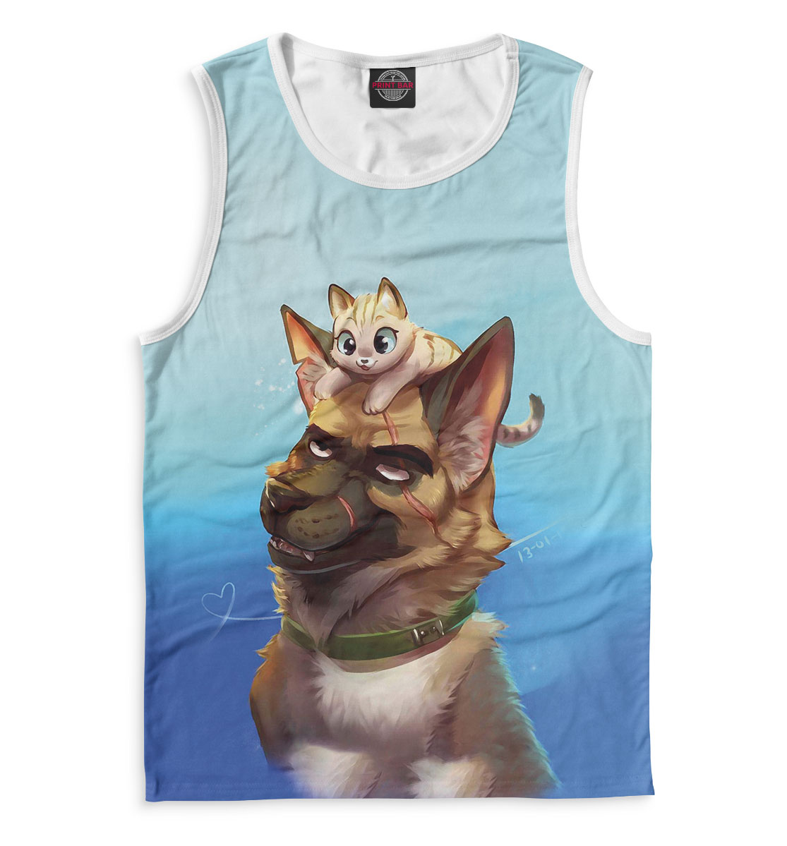 

Пёсель и котейка