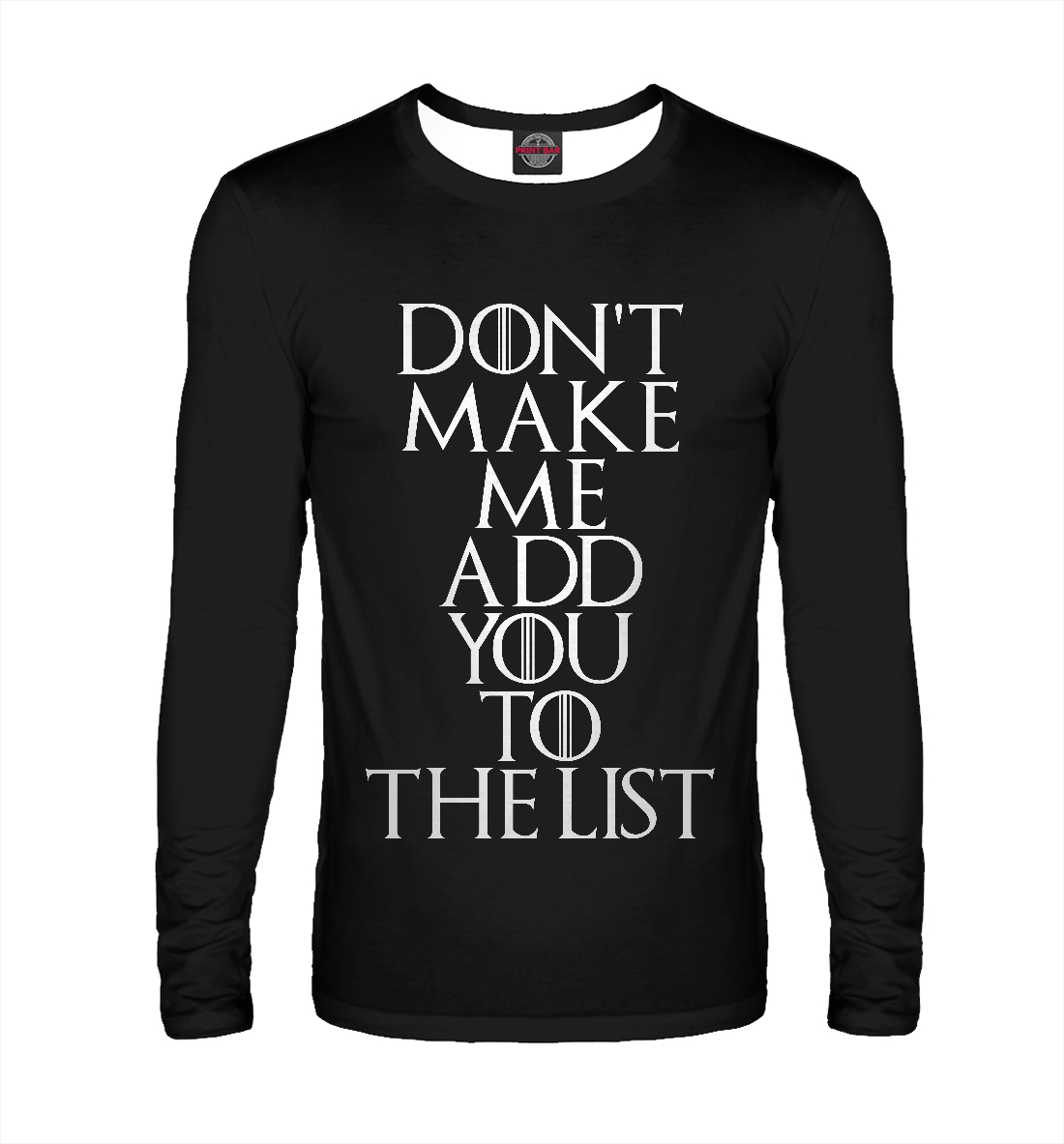 

The list