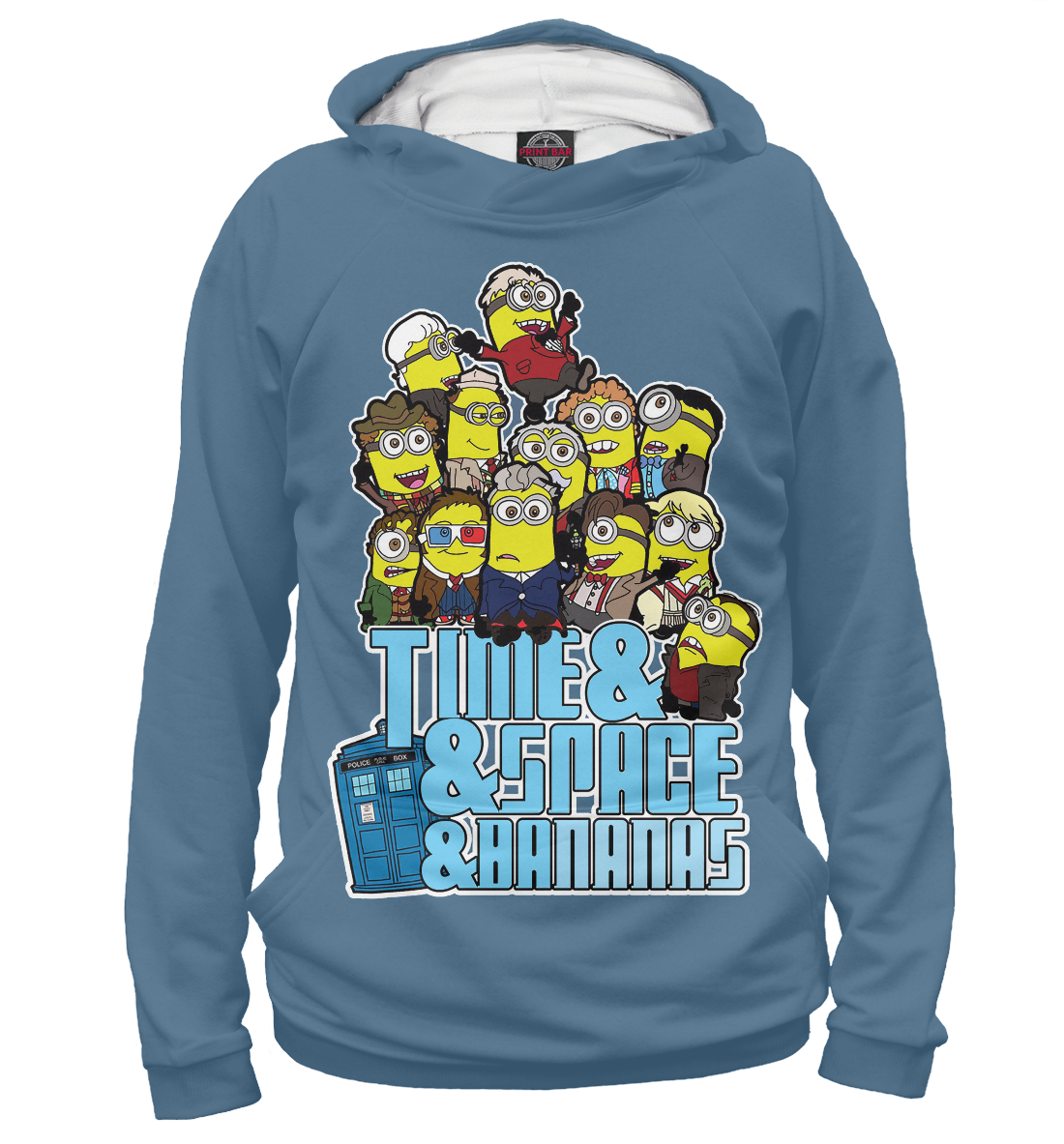 

Миньоны в стиле Доктора Кто