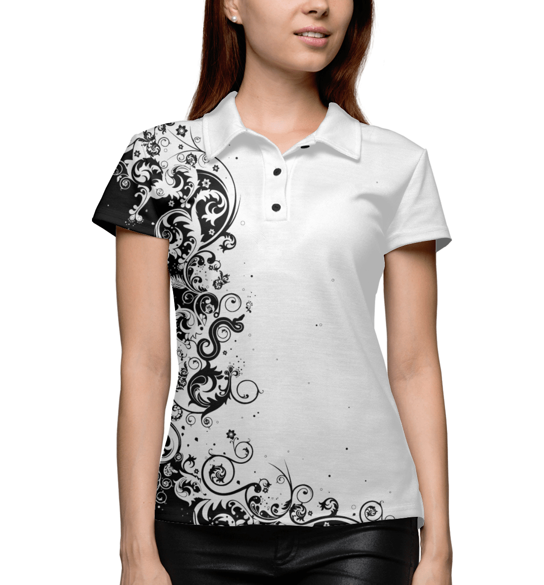 

White patterns