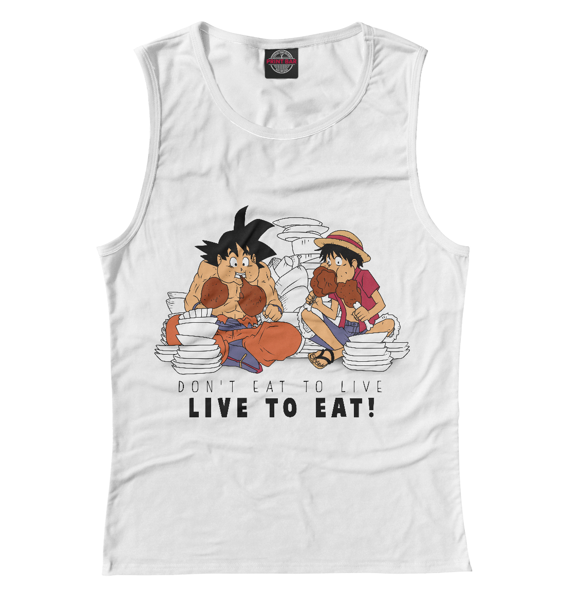 

Don't eat to live, live to eat