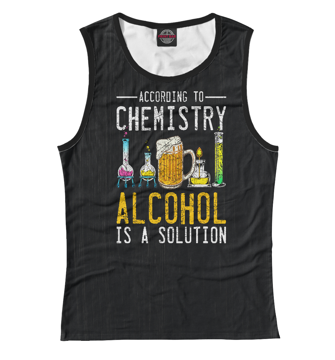 

Drunk Chemist Drinking Beer