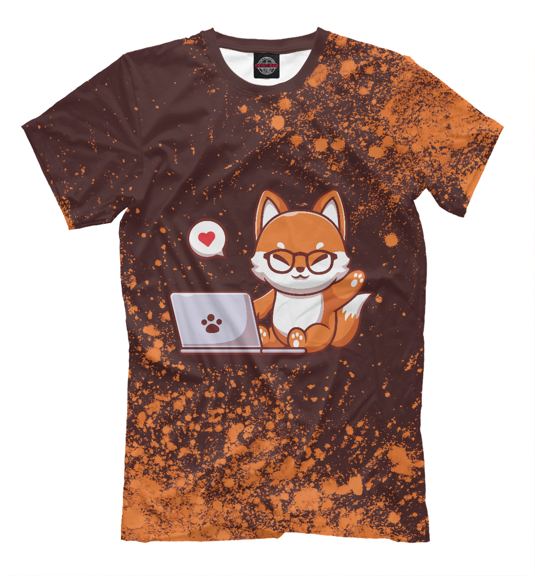 

Fox - With Laptop - Exposion