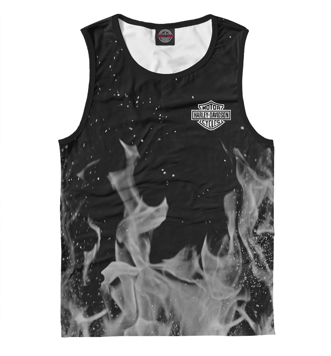 

Harley-Davidson grey fire