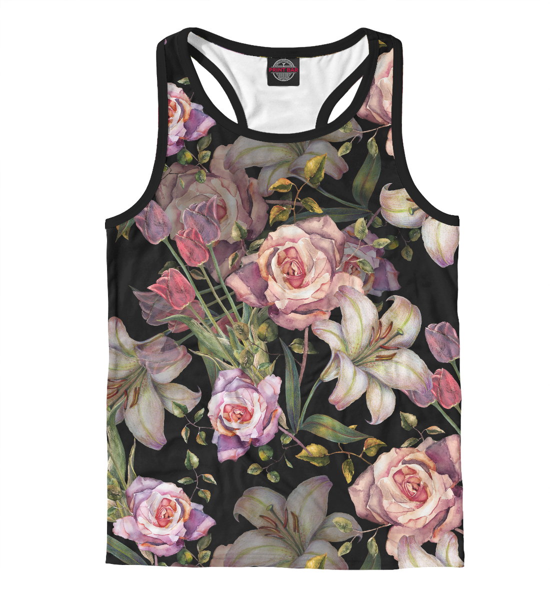 

Лилии и розы