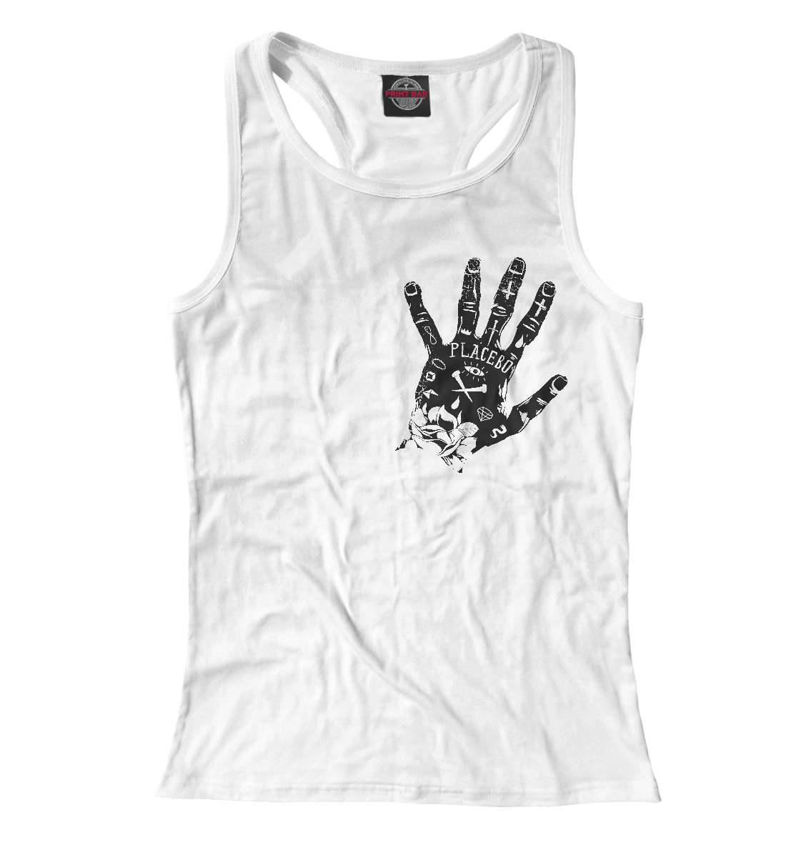 

Placebo hand black