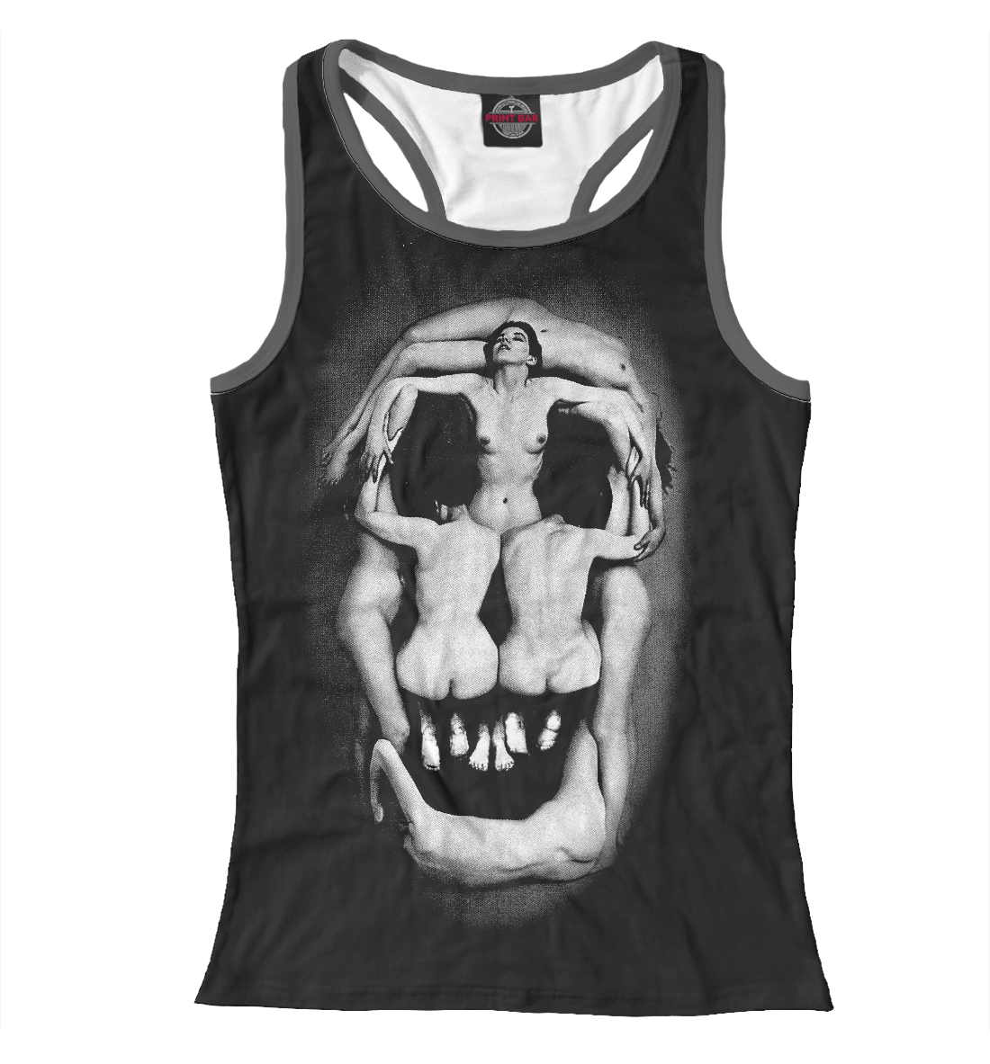 

Иллюзия черепа от Сальвадора Дали