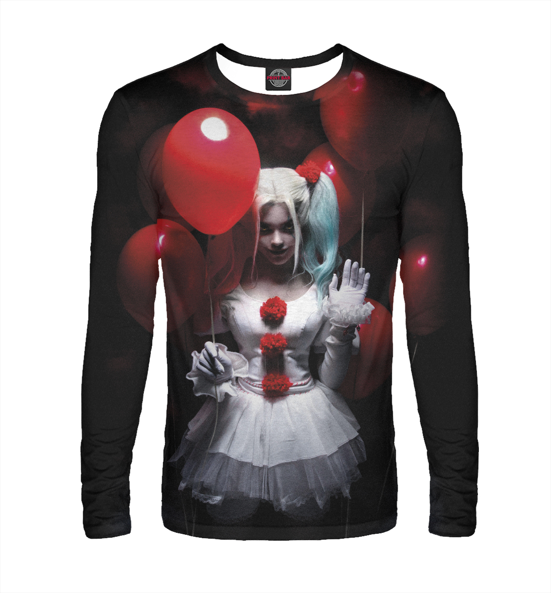 

Плохая девочка с шариками