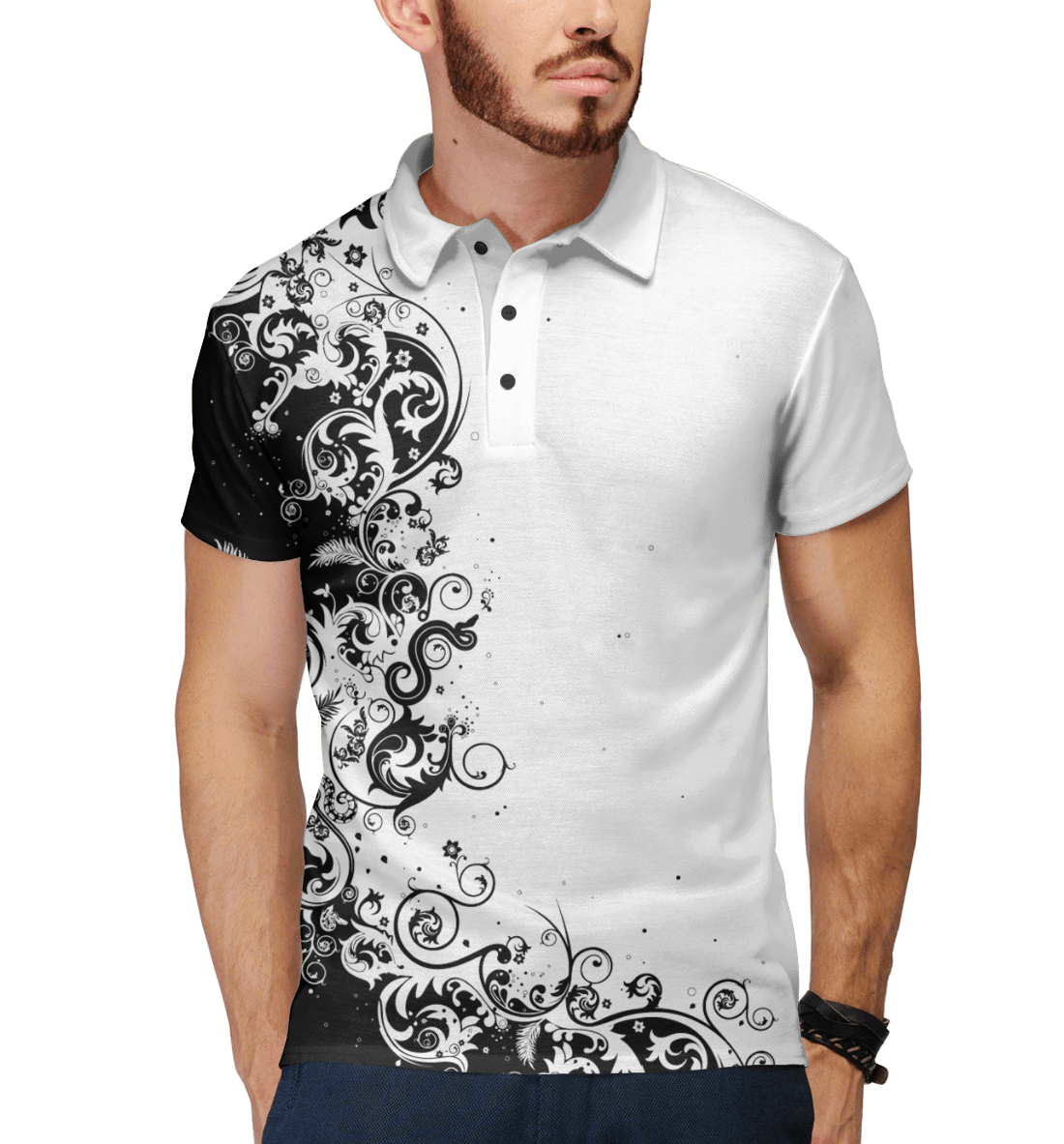 

White patterns