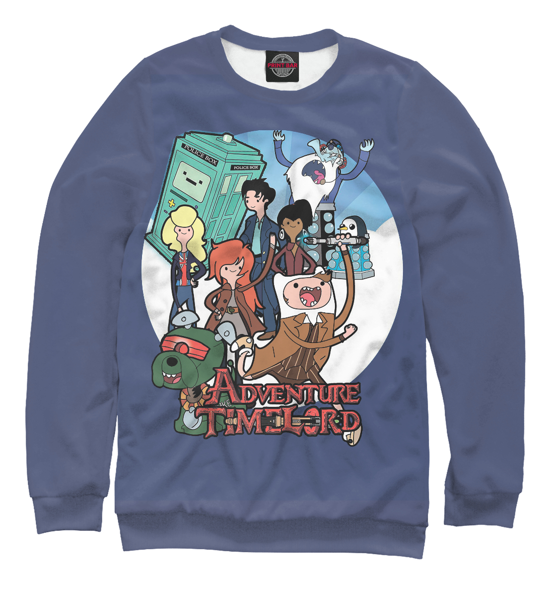 

Adventure time в стиле Доктор Кто